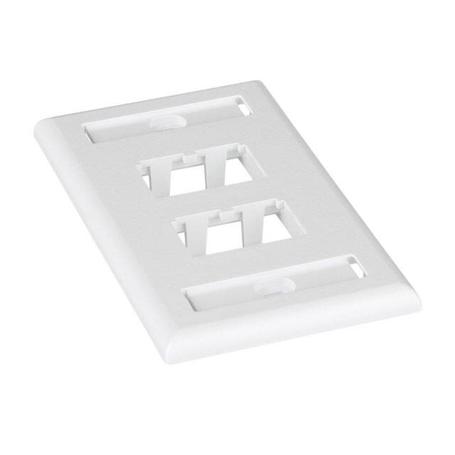 CFPL4WHY Panduit Corp  Keystone Faceplates Frames